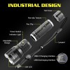 Super Bright 5000000Lumen 2Modes LED Flashlight Rechargeable Tactical Work Light