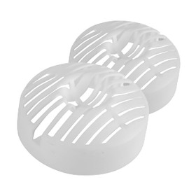 KOOBON Hair Strainer for Shower Drain 2 Pack Hair Filter for Shower Drain Fitting Suitable for Tempoplex Model 6960, 6961, 6962, 6963 Replaces Part Number 582951/6961.96 Hair Catcher Shower