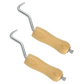 Pull Tie Twister 2Pcs Wire Tie Twister Rebar Wire Twister Pull Tie Wire Twister Wire Twisting Tool Wire Connector Hand Steel Tie Tool for Fence Twisting