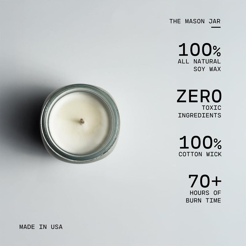 Milkhouse Candle Company Fraser & Mint Soy Candle - Peppermint