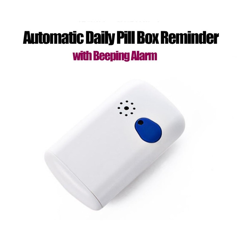 Electronic Timed Pill Dispensers,Digital Pill Organizer,Automatic Daily Pill Box Reminder