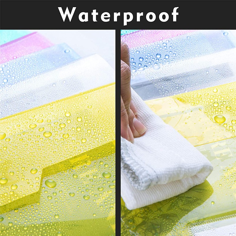 Nordun 25 x A4 Plastic Document Folder with Press Stud