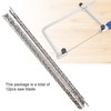 Cunyuer Spiral Scroll Saw Blades #5, 12PCS 5 inch Scroll