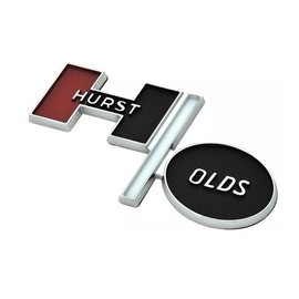 1Pc Hurst Olds H/O Emblem 3D Badge Logo Nameplate Fit for 1969-77 Hurst Olds Models