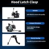 X AUTOHAUX Car Hood Latch Assembly for Honda Pilot 2009