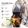 KARYLIZ Motorcycle Cremation Urns for Human Ashes Adult Female Funeral