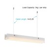 OTTFF 16 Pack 3.2 ft Light Hanging Wire Kit, Ceiling
