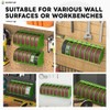 6 Inch Sanding Disc Storage Box, Sandpaper Organizer with 8