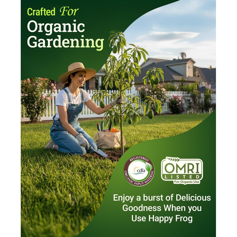 FoxFarm Happy Frog Citrus and Avocado Fertilizer- OMRI Listed Citrus