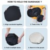 Windshield Sun Shade for Ford Explorer 2020 2021 2022 2023