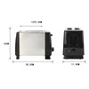 BH 002 Automatic Toaster Multifunctional 2 Slice Toaster Home Breakfast