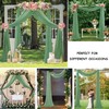 FUHSY Sage Green Drapes Wedding Arch Draping 20 FT 1