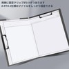 BEYOURCHOI Binder A4 Bi-Fold Clipboard Binder A4 Loose Leaf Binder
