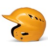 Boombah DEFCON Metallic Gloss Solid Batting Helmet NOSCAE Gold -