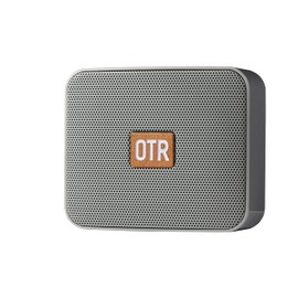 OnTrack OTR Portable Wireless Speaker 5W Bluetooth With Aux-in and SD Card plus USB support (Gray)