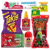 Tiktok Chamoy Pickle Kit With Fruit-Roll-up & Chips, Includes Lucas