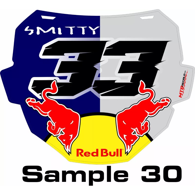 ODI BMX MTB NUMBER PLATE BOX ODI Number Plate Graphic
