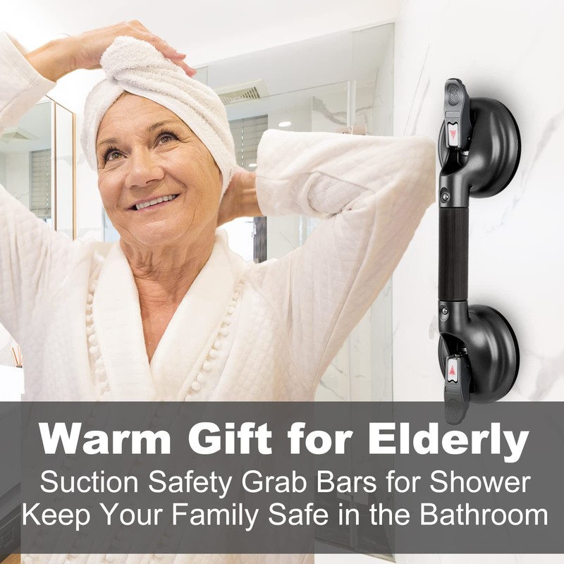 Daren Medical 15-Inch Shower Handle - Upgraded Grab Bar with