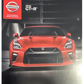 2020 Nissan GTR GT-R 20 Original Car Sales Brochure Catalog - Skyline Nismo jdm