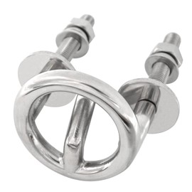 JT-HLM Boat Stainless Steel Bracket Transom Mount Water Ski Tow Rope Hook for Yacht Accessories