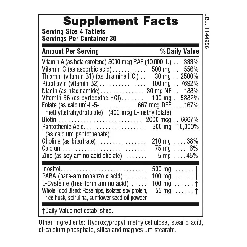 Suplemento multivitamínico en tabletas NaturesPlus de 120 onzas