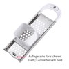 Westmark Gentle, 611222E6 Spaetzle Slicer with Dough Sledge, Button and