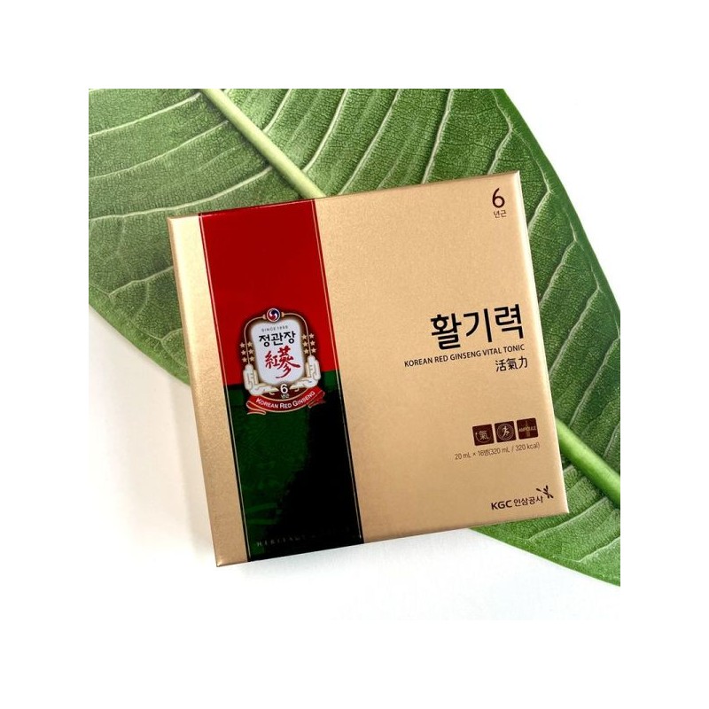 Jenggwanjang 정관장 활기력 20ml x 16병 Jeonggwanjang Vitality 20ml x