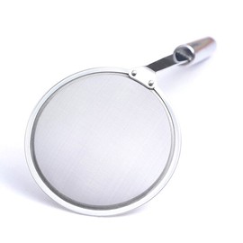 TEMCHY Hot Pot Fat Skimmer Spoon - Stainless Steel Fine Mesh Strainer for Skimming Grease and Foam