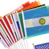Juvale Set of 24 International Country Flags of the World