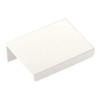 Blankett Jane Ral 9003 Screw Back Handle 50 mm White