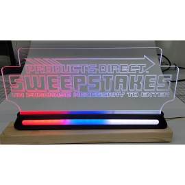 Suzo Happ 104-01000 LED Upright Topper - Plexi Shown NOT Included