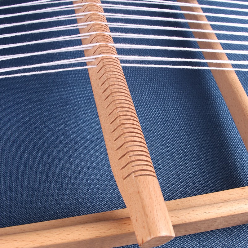Wooden Weaving Loom Kit, S/M/L with Optional Yarn Bundle