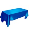 57"X86"Durable Tablecloth Satin Table Linens for Rectangular Tables Wedding Party
