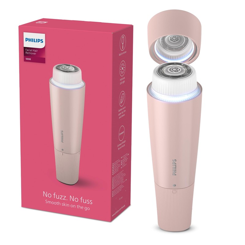 Philips Depiladora Facial Portátil Serie 5000 Para Mujer