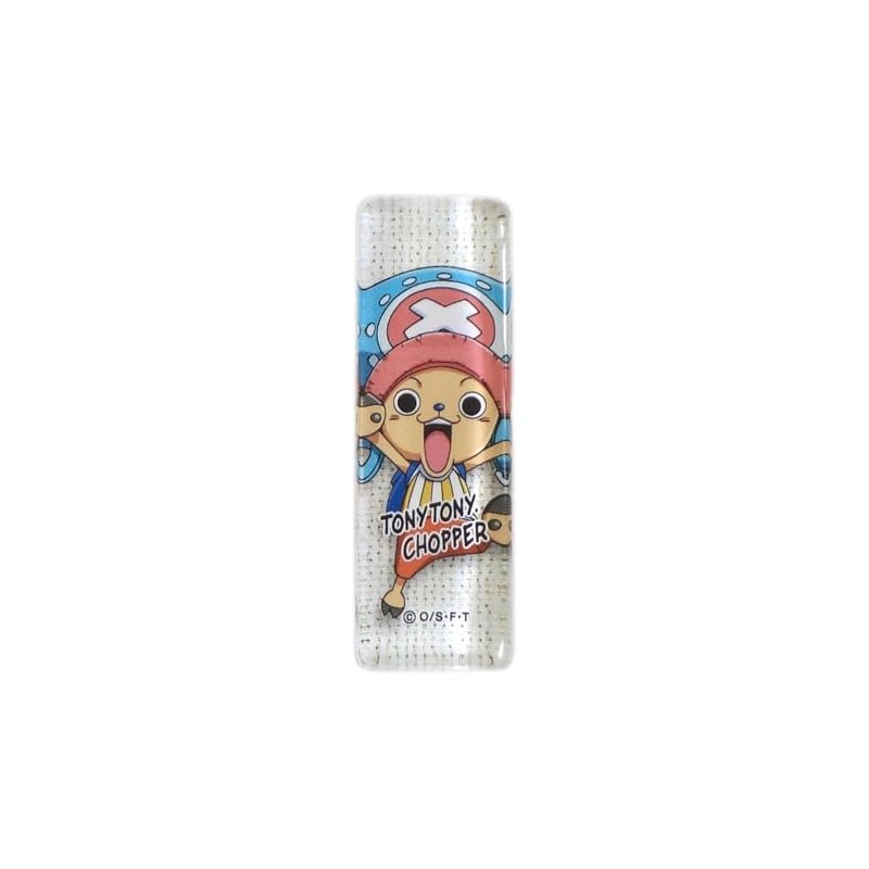 "One Piece" 126555 Straw Hat Crew Glass Chopsticks Rest 0.8