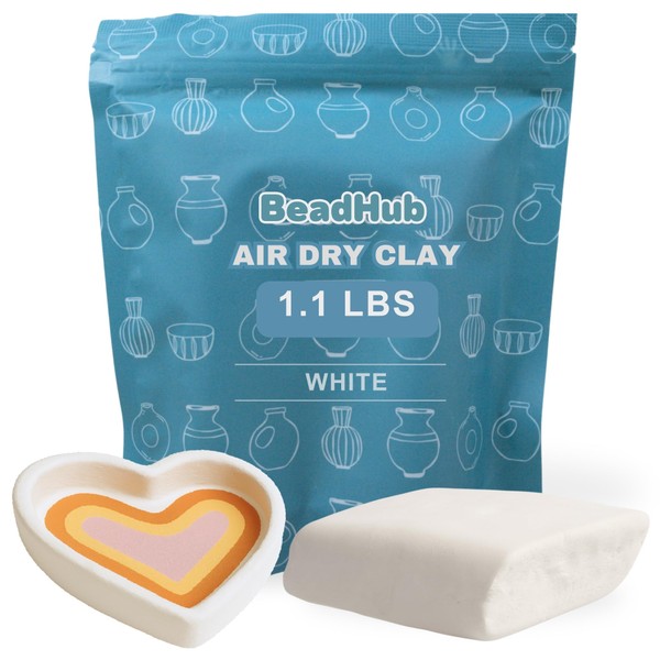 1.1LBS Air Dry Clay - Modeling Clay for Pottery, No