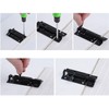 TRIXES 75mm Slide Bolt Lock - for Bathroom Toilet Shed
