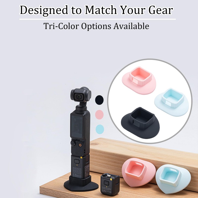 PCTC Silicone Non-Slip Desktop Mount Compatible with DJI Osmo Pocket