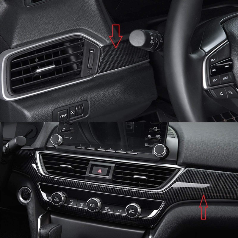 Xotic Tech Interior Dashboard Center Console AC Switch Button Panel