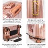 Veki Clear Protective PVC Suitcase Cover with Zip, Waterproof Dustproof