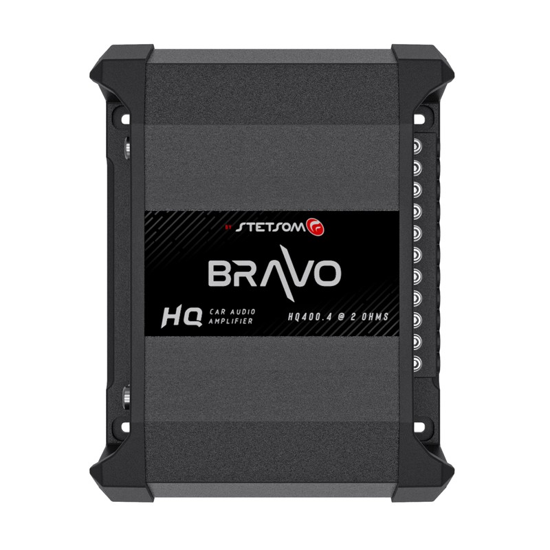 Stetsom Bravo HQ 400.4 - Multichannel Car Audio Digital Amp,