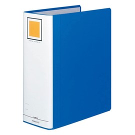 Kokuyo Pipe Type Eco Twin R File for Mass / Long Term Storage, A4 Vertical Size, Blue