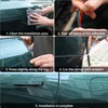 QWORK® 5M Car Door Edge Protector Strip, U-Shaped Door Seal