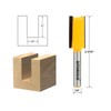 YONICO Straight Router Bits 1/2-Inch Diameter X 15/16-Inch Height 1/4-Inch