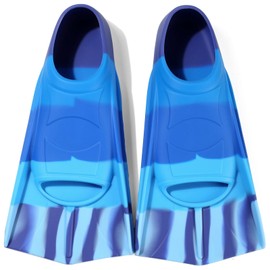 Azuunye Kids Swim Fins,Kids Flippers Youth Swimming Fins for Lap Swimming Training for Children Girls Boys XS