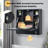 Tangkula Pneumatic Floating Desk - Wall Mounted Laptop Desk with