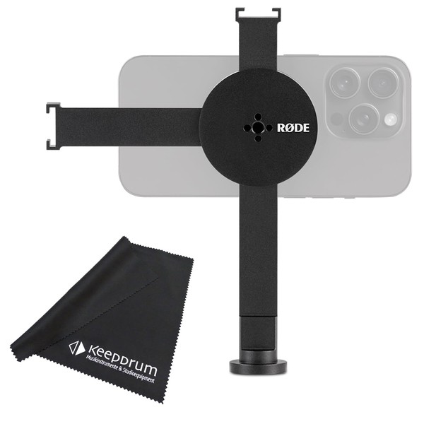 Rode Magnetic Mount Magnetic Smartphone Holder for Attaching Microphones, Lights