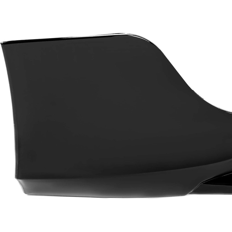 Front Bumper Lip Splitter Kit Painted Gloss Black For 2018-2020