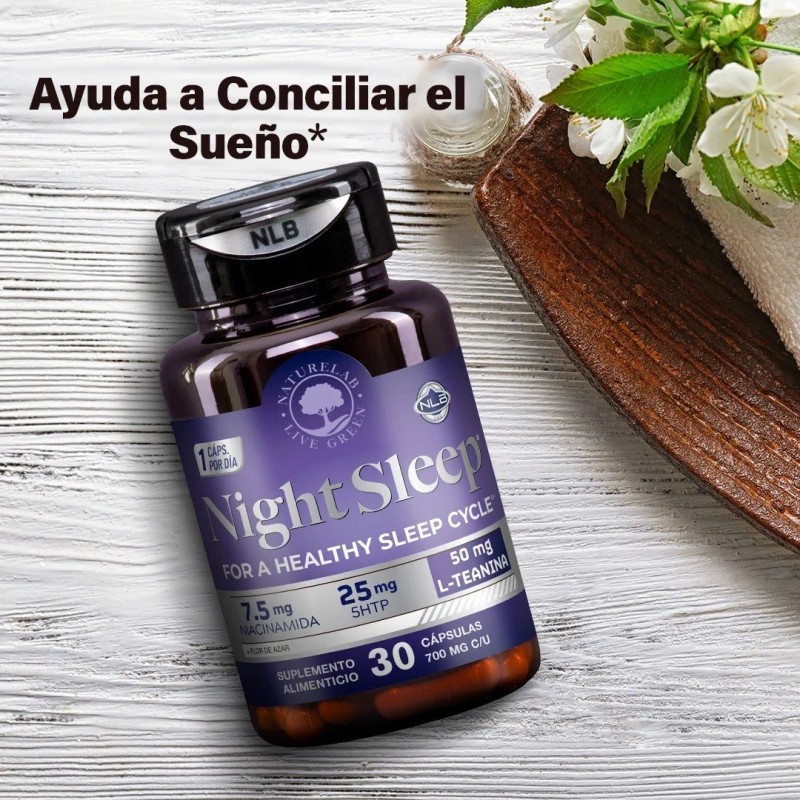 Naturelab Sueño Profundo Night Sleep 100% Natural No Crea Adicción