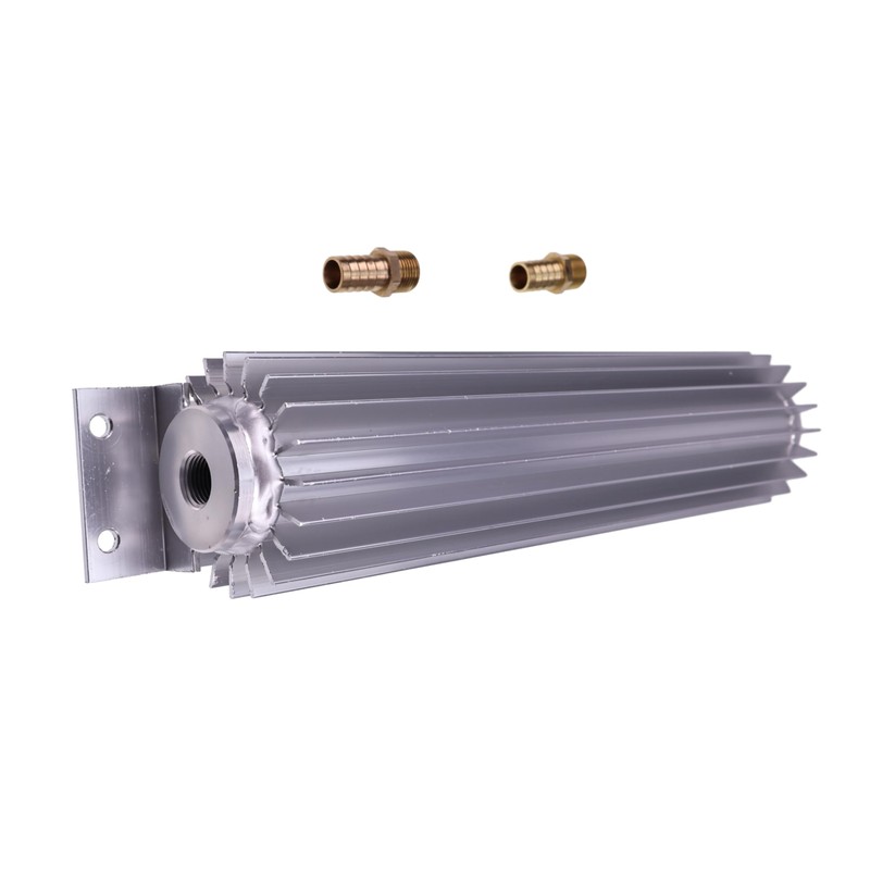 LSSOCH Universal 12" Single Pass Aluminum Finned Two 3/8" NPT